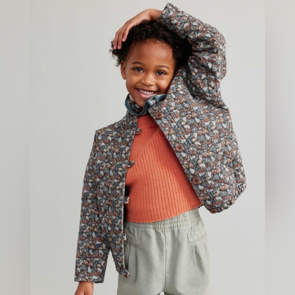 NEW. SOOR PLOOM Kids Quilted Jacket, Size 6y